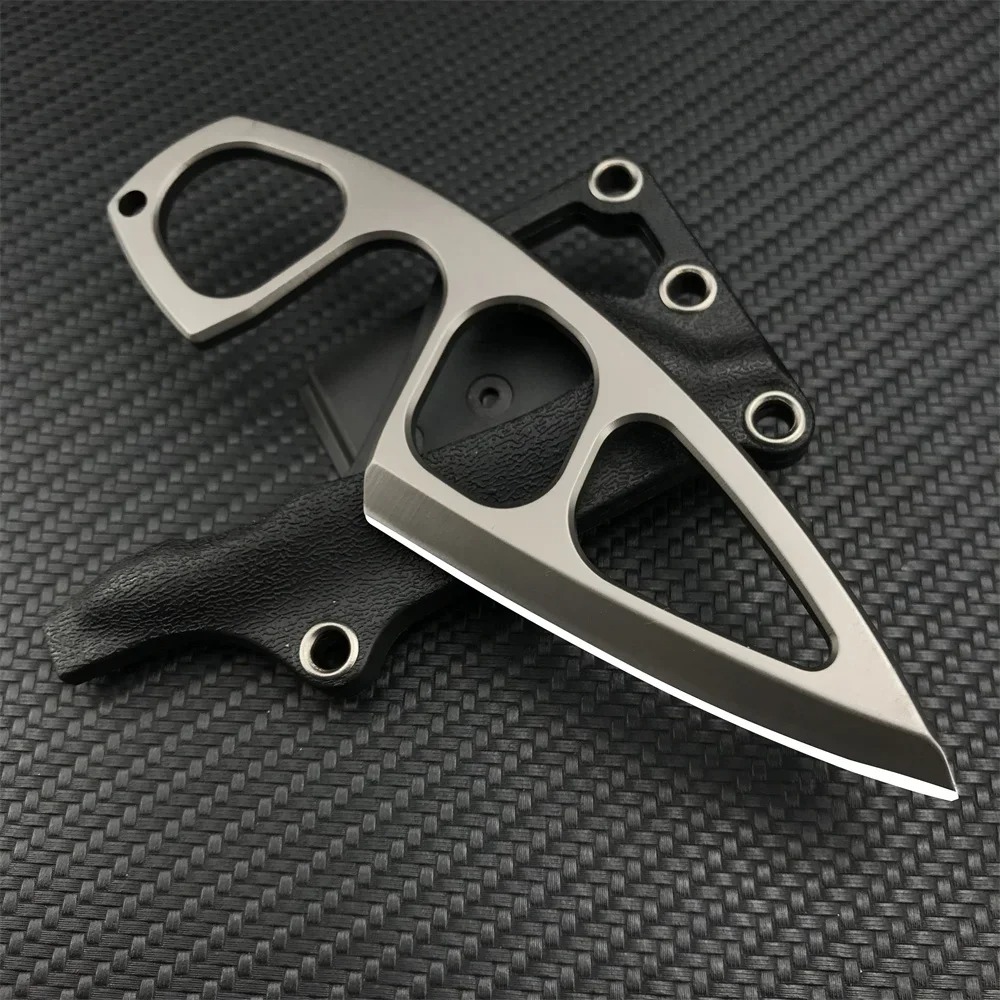 Edc Daily Carry - Hochharter Halsmesser mit 440C-Klinge und Kydex-Scheide
