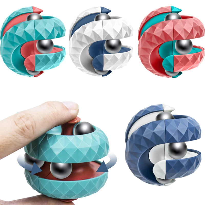 Fidget Spinner Bearing - Dekompressionsspielzeug für Kinder Orbit Ball Cube