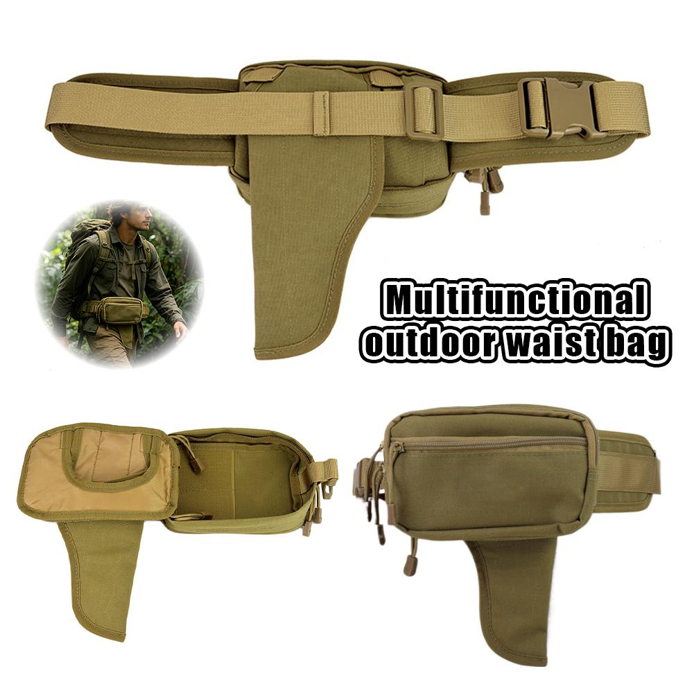 Edc Concealed Carry Fanny Pack - Diebstahlsichere, verdeckte Hüfttasche, EDC Casual-Gürteltasche für