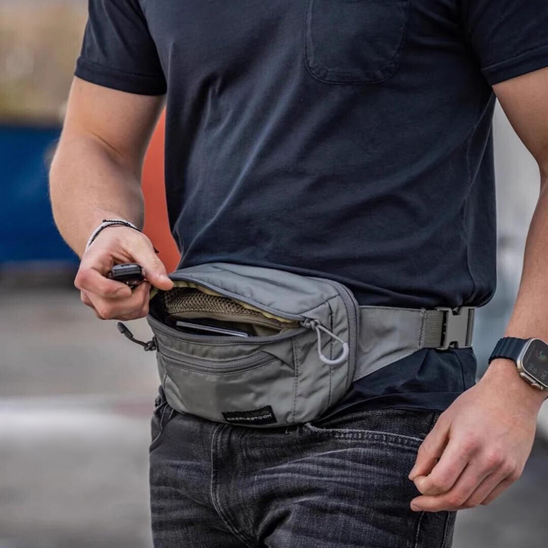 Edc Concealed Carry Fanny Pack - Herren-Gürteltasche mit verstellbarem Riemen, Hüfttasche, taktische