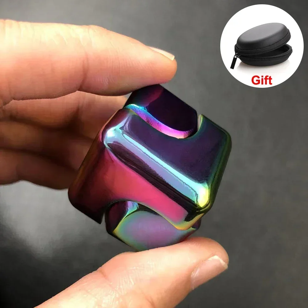Fidget Spinner Bearing - Metall Cube Rotierenden Fingertip Gyroskop Zappeln