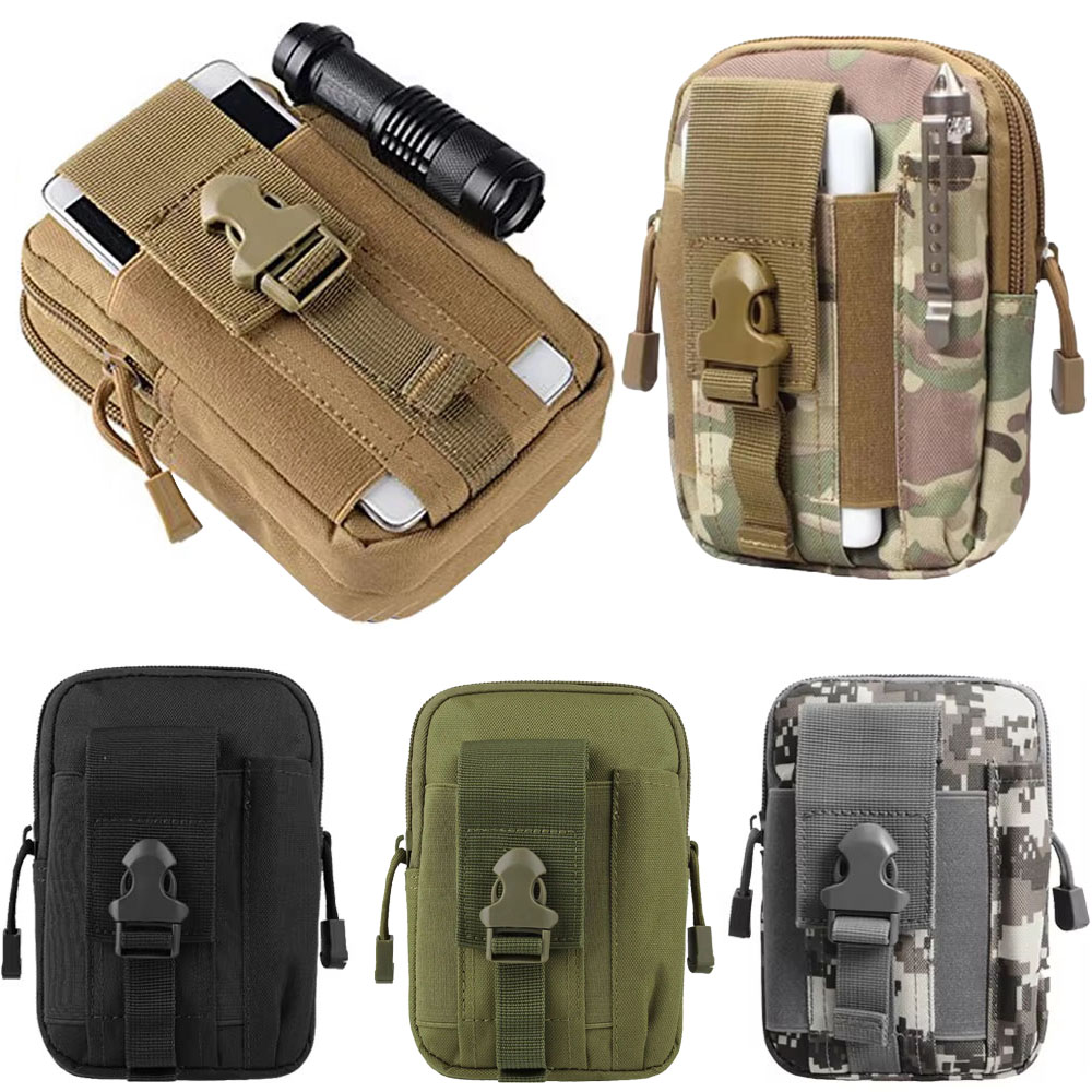 Edc Carry Fanny Pack - Outdoor-Ausrüstung Werkzeug-Gadget Taschen-Gürtelbeutel Taktische Hüfttasche EDC-Pack