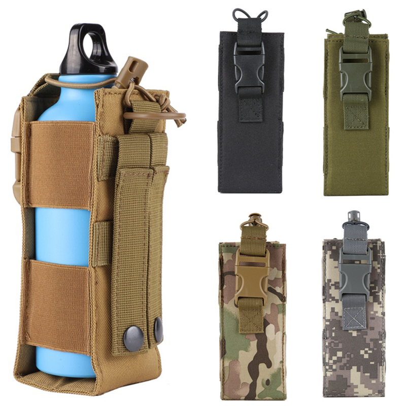Edc Carry Fanny Pack - Molle Wasserflaschenhalter Tasche für Outdoor-Sport, Reiten,