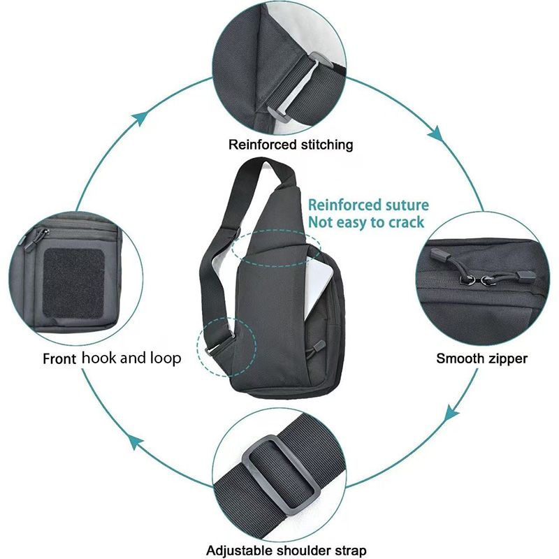Taktische Pistolen-Tasche Verd – Edc Concealed Carry Sling Bag Bewertung und Preis