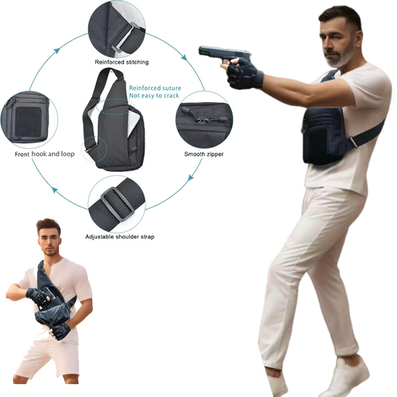 Taktische Pistolen-Tasche Verd – Edc Concealed Carry Sling Bag Bewertung und Preis