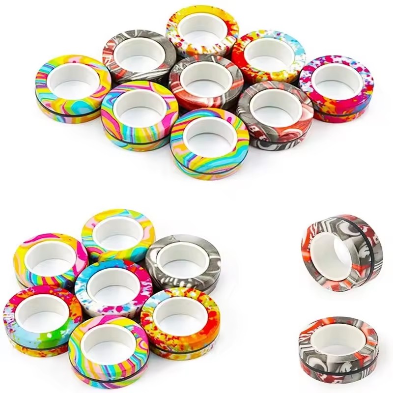 3PCS Fingertip Magnetische Rin – Fidget Spinner Bearing Bewertung und Preis