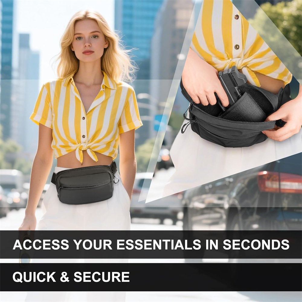 Verdeckte Tragetasche für Pist – Edc Concealed Carry Fanny Pack Bewertung und Preis