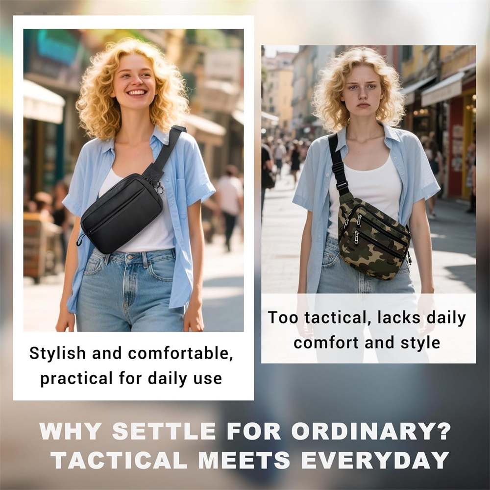 Verdeckte Tragetasche für Pist – Edc Concealed Carry Fanny Pack Bewertung und Preis
