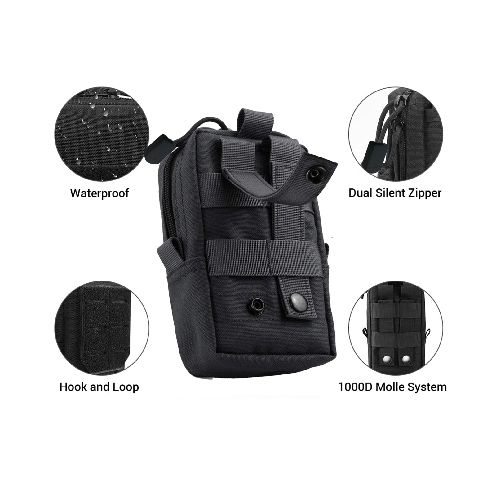Taktische Molle Tasche Taille  – Edc Carry Fanny Pack Bewertung und Preis