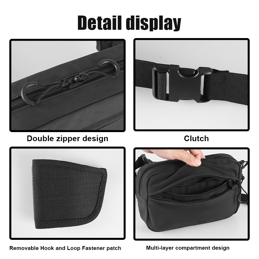 Verdeckte Hüfttasche, taktisch – Edc Concealed Carry Fanny Pack Bewertung und Preis