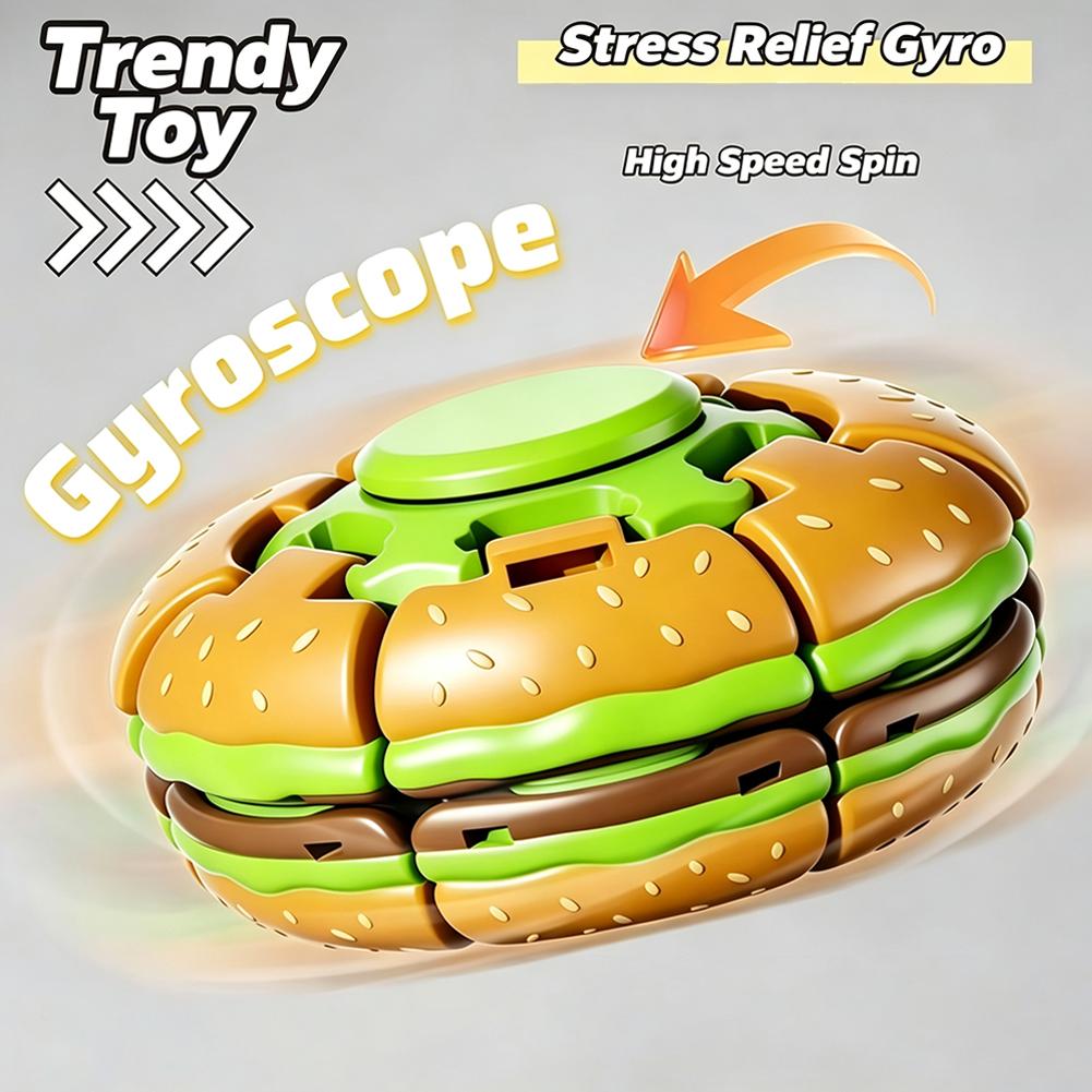 Burger Gyroskop Fidget Toy Fin – Fidget Spinner Bearing Bewertung und Preis