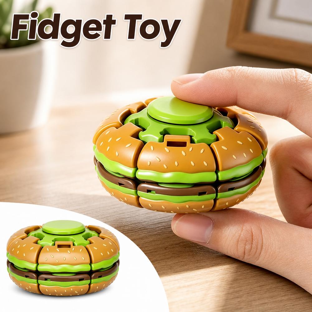 Burger Gyroskop Fidget Toy Fin – Fidget Spinner Bearing Bewertung und Preis