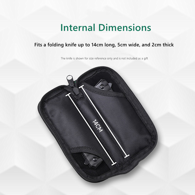 EDC-Messertasche, Nylon-Klappm – Appendix Carry Edc Bewertung und Preis