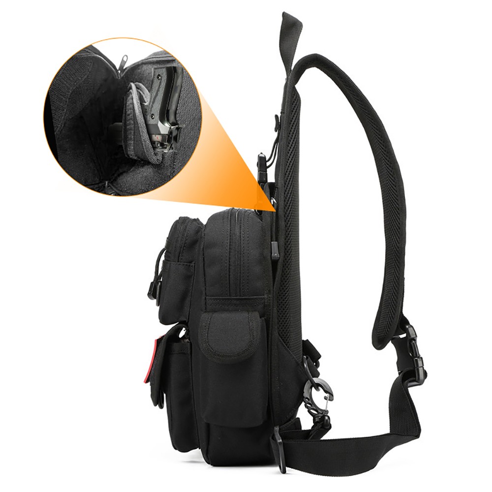 Verdeckte Pistolen-Tragetasche – Edc Concealed Carry Sling Bag Bewertung und Preis
