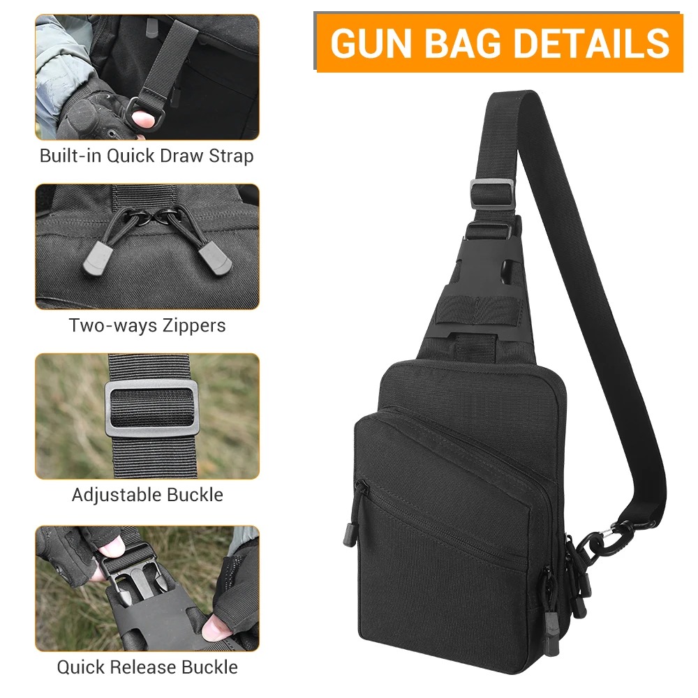 Taktische Pistolen-Tasche Verd – Appendix Carry Edc Bewertung und Preis