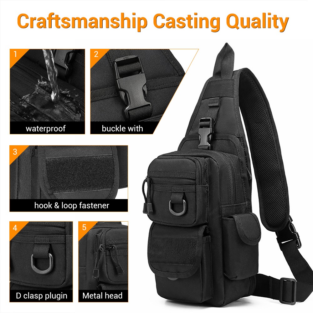 Taktische Pistolen-Tasche Verd – Edc Concealed Carry Sling Bag Bewertung und Preis