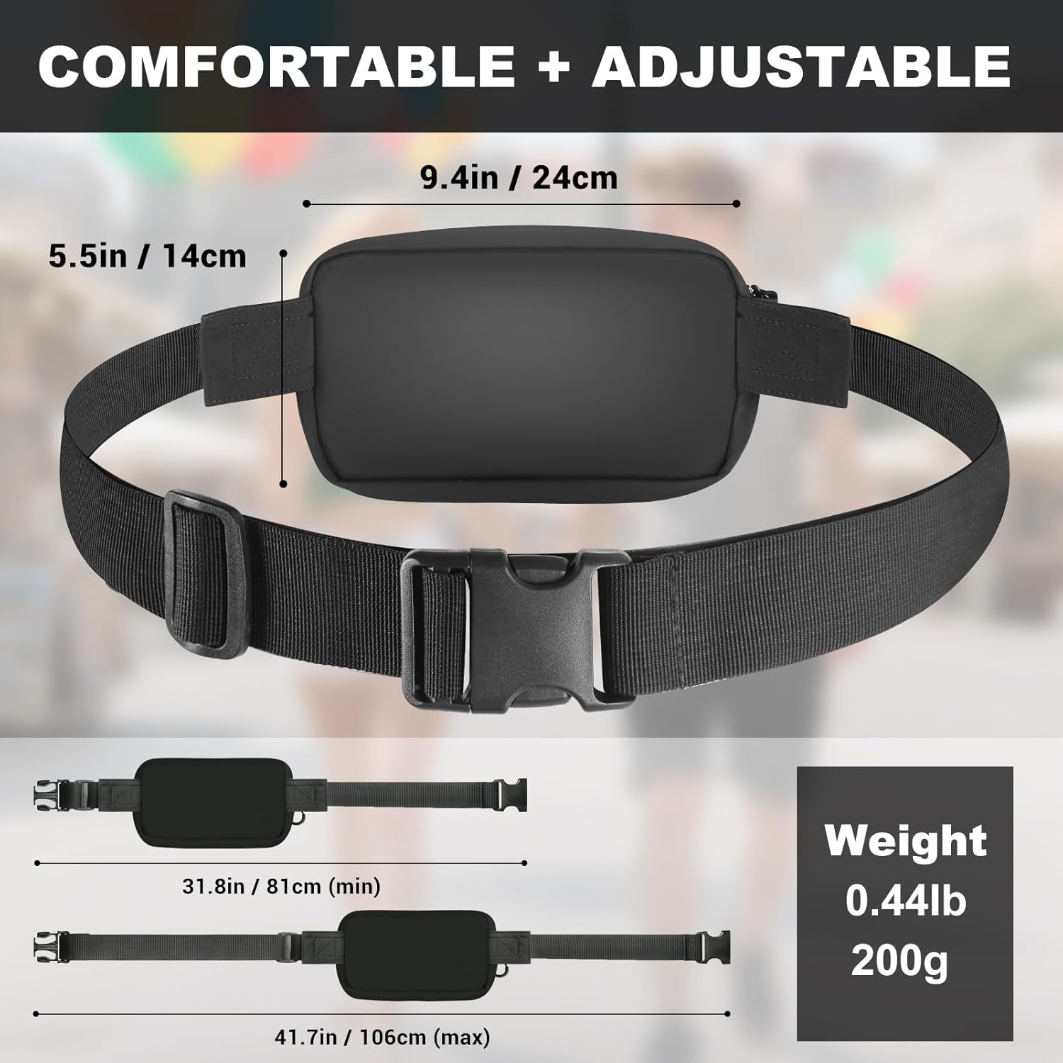 Taktische Gürteltasche mit Hol – Edc Concealed Carry Fanny Pack Bewertung und Preis