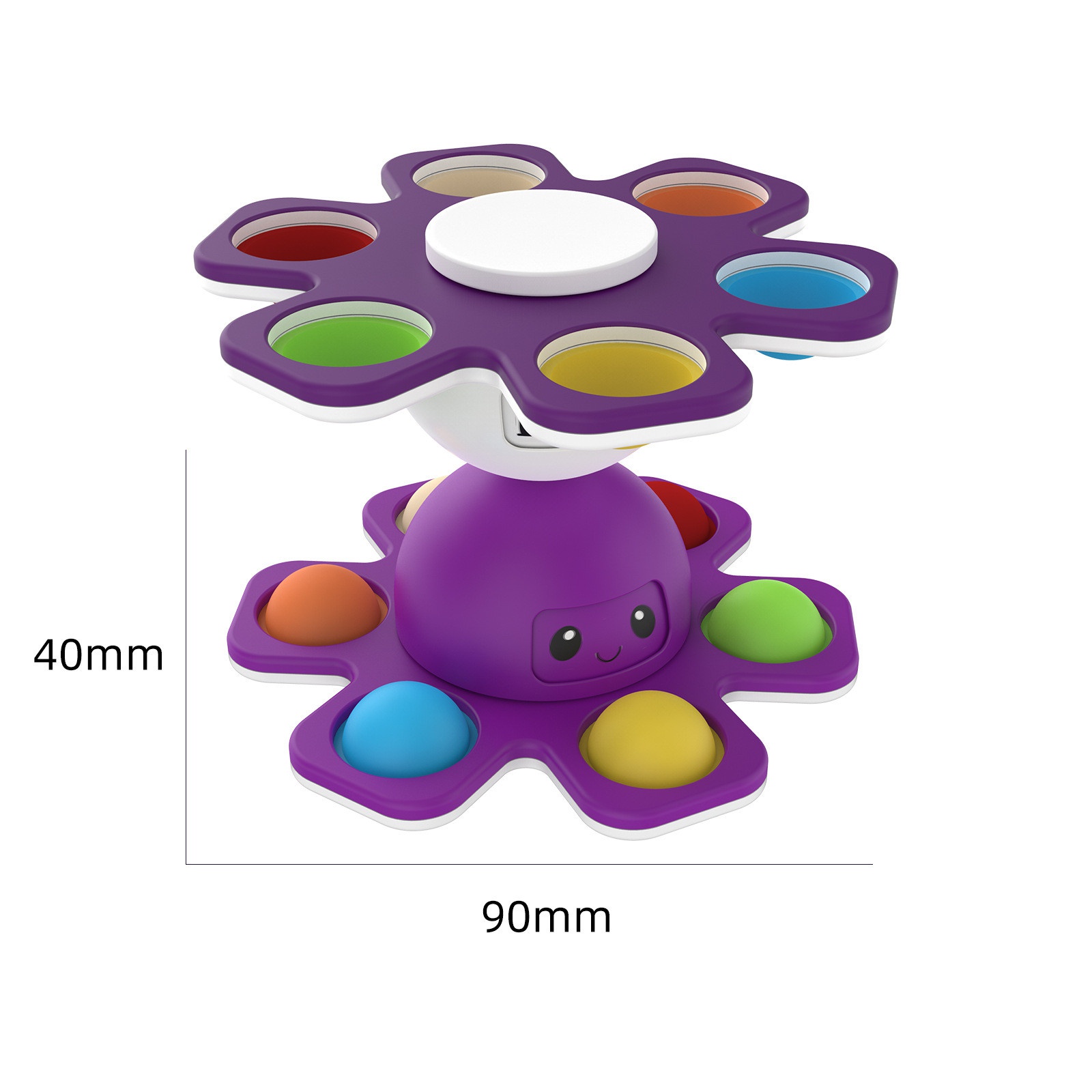1PCS Neue Anti Stress Push Bla – Fidget Spinner Bearing Bewertung und Preis